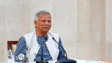 বিকেলে সাত রাজনৈতিক দলের সঙ্গে বৈঠক প্রধান উপদেষ্টার