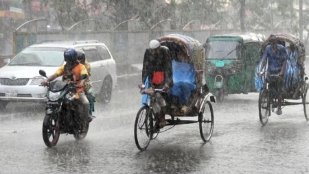 টানা ৫ দিন বৃষ্টির আভাস দিল আবহাওয়া অফিস